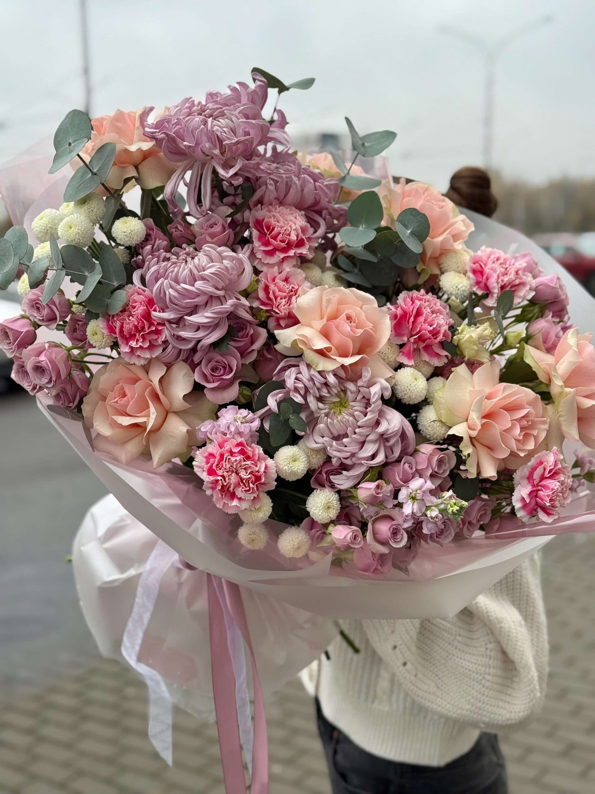 Составной букет "Виолетта"