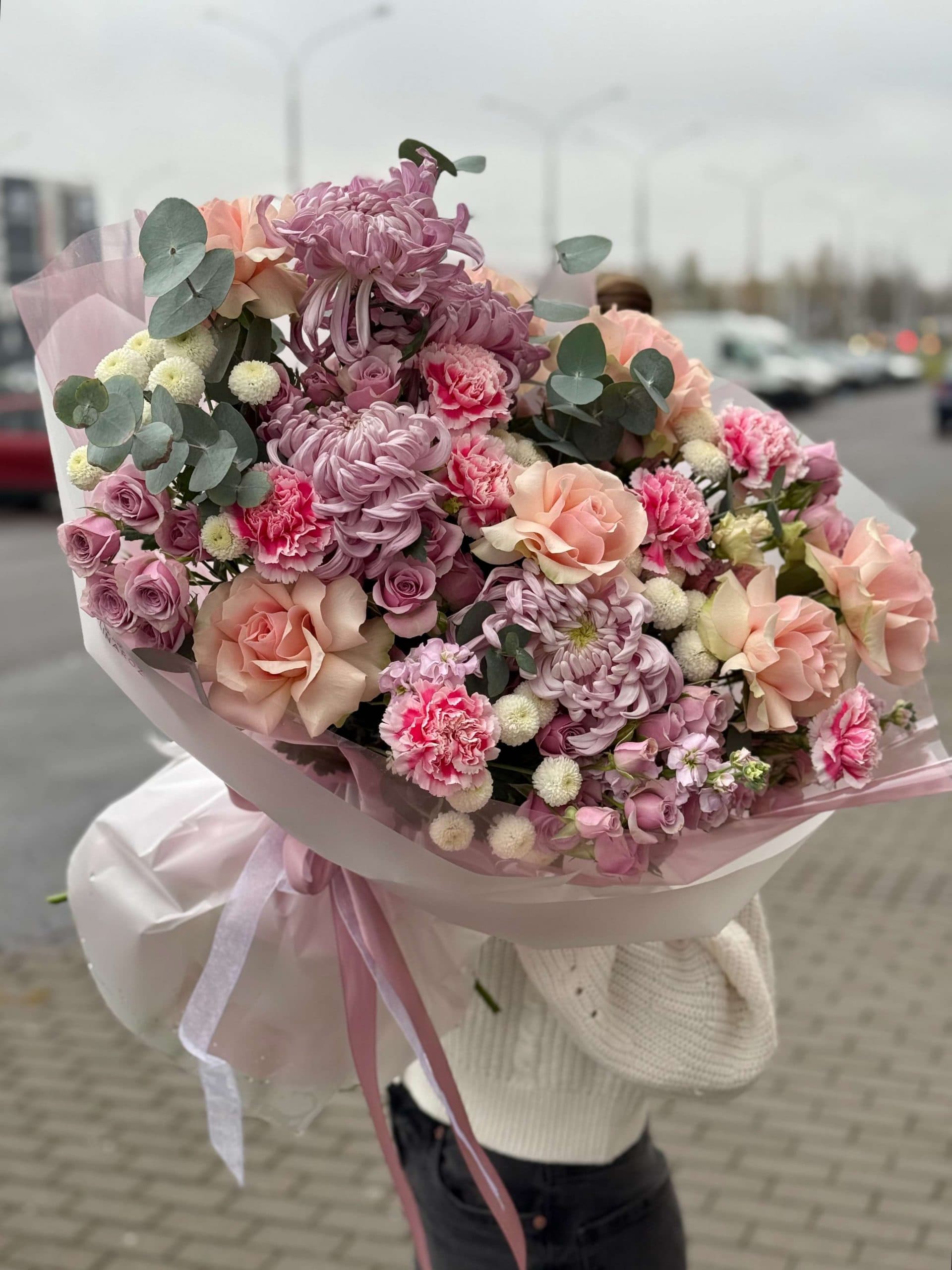 Составной букет "Виолетта"