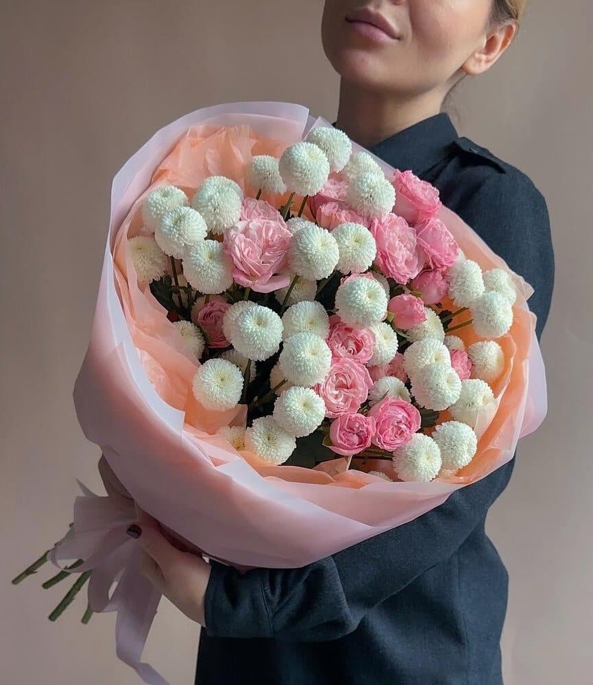 Составной букет "Ньютон и Мадам"