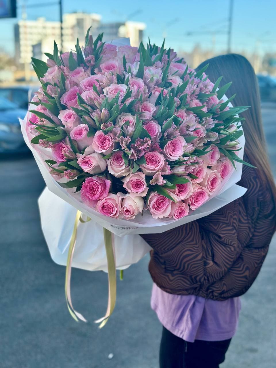 Составной букет "Мандала"