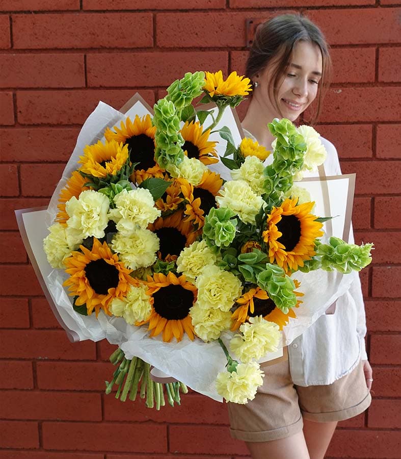 Составной букет "Яркое лето"