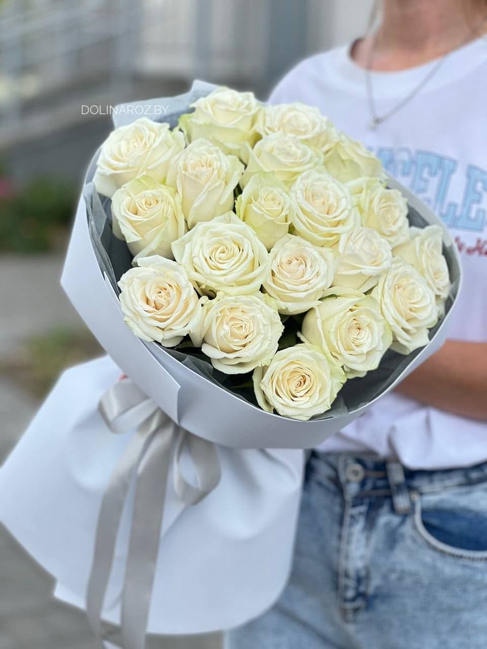 Bouquet of roses "Gentle evening"