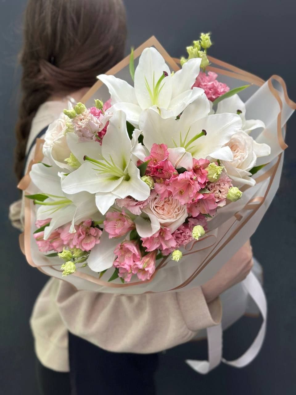 Composite bouquet "Ruzalia"