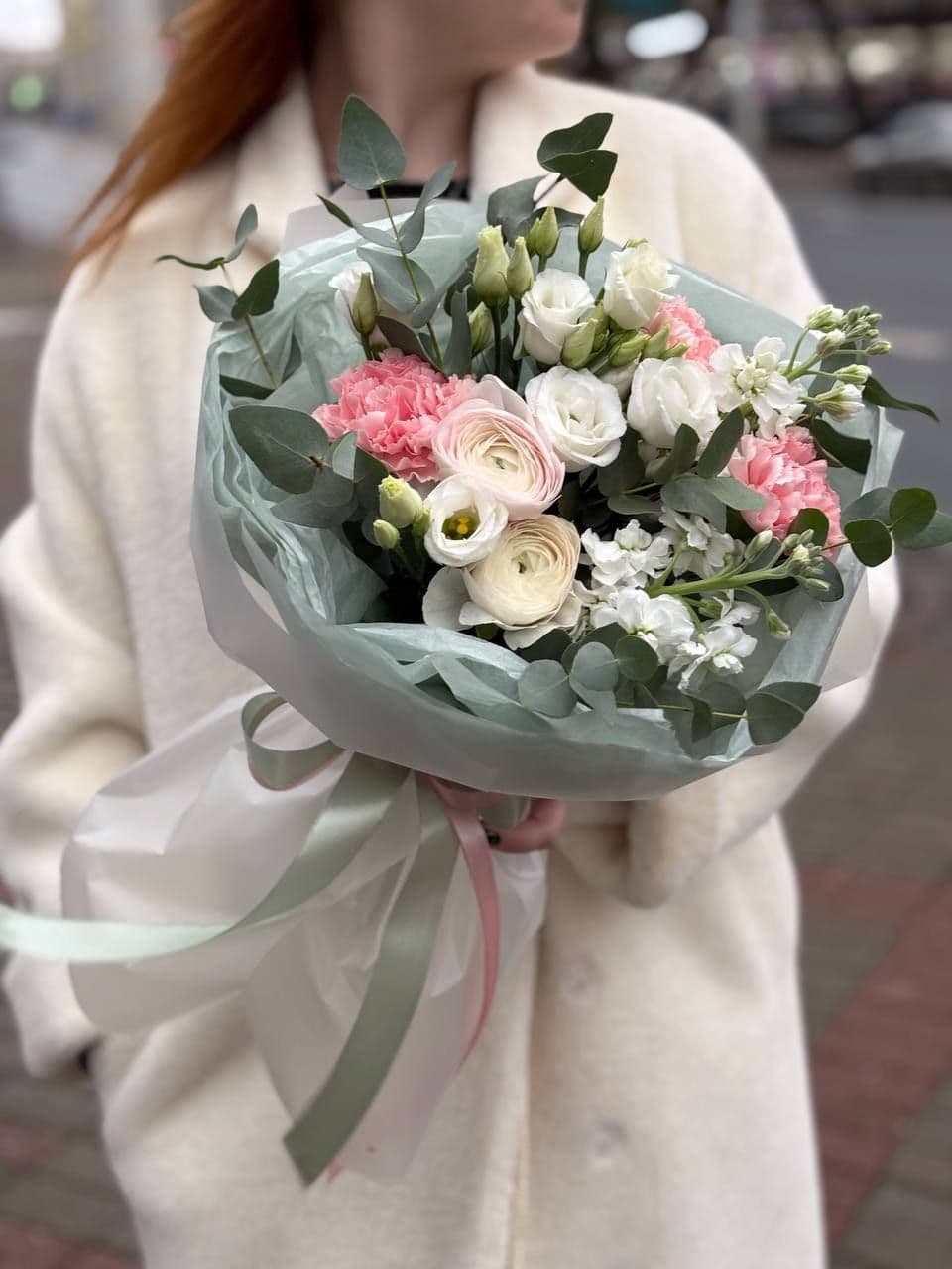 Composite bouquet "Cream"