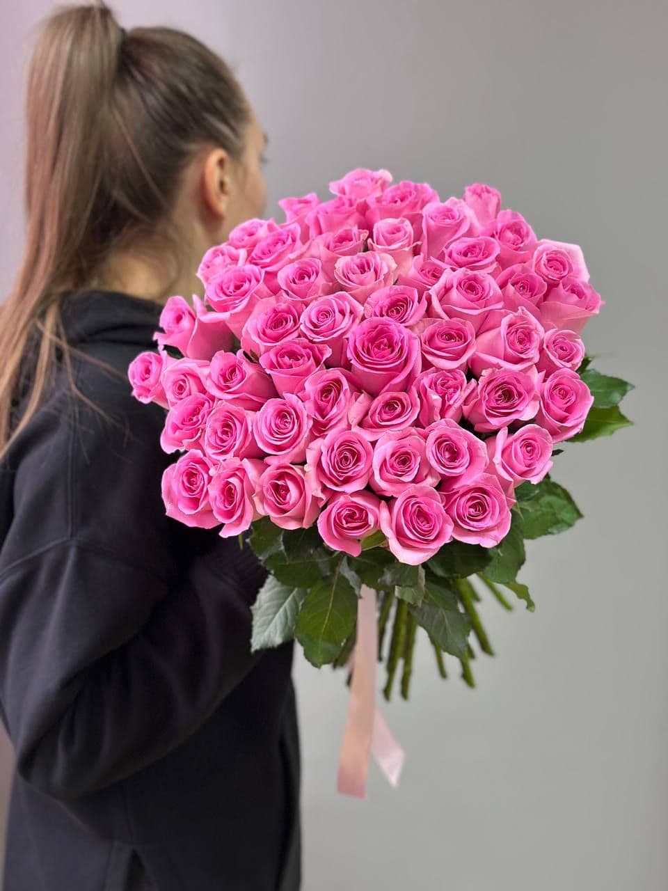 Bouquet of roses “Pink cloud”