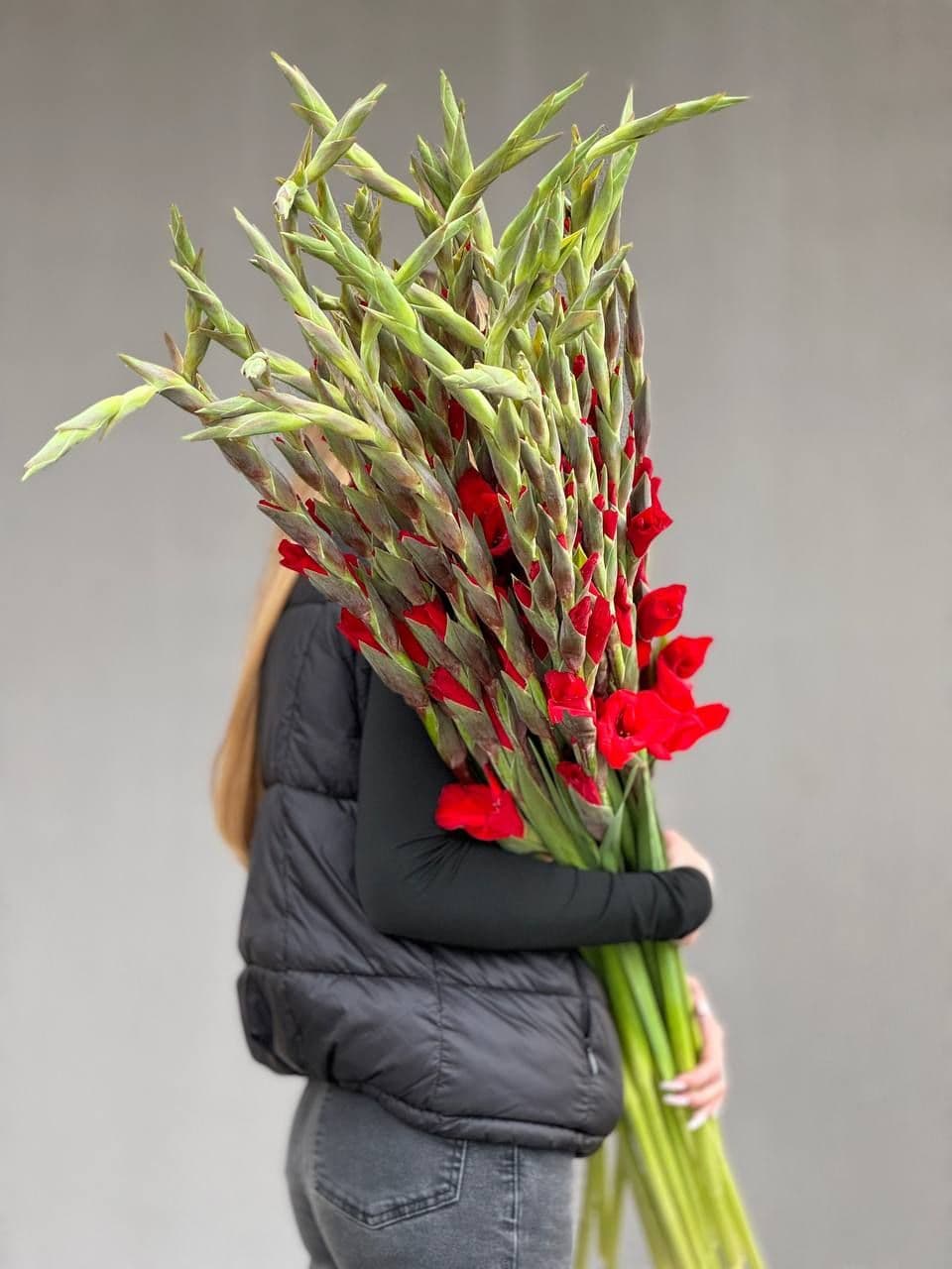 Bouquet of gladiolus "Rich"