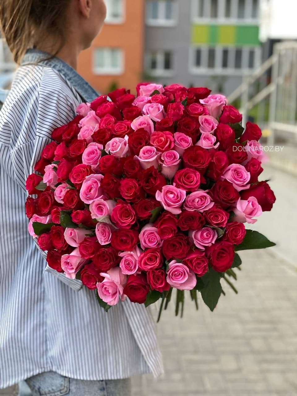 Bouquet of roses "Mix 101"